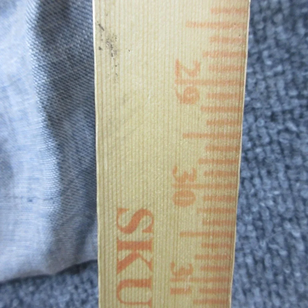 Murano Pants Mens 38x30 Gray Baird Mcnutt Linen Straight Chino Summer Casual